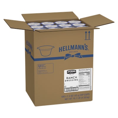 Hellmann's® Classics Ranch Dressing 108 x 1.5 oz - 